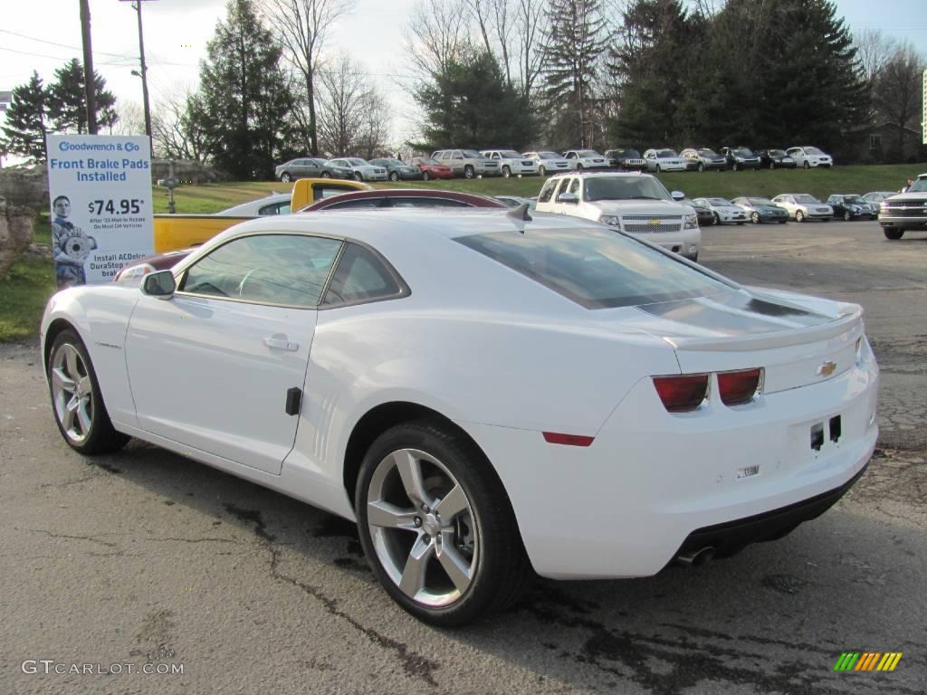 2010 Camaro LT/RS Coupe - Summit White / Black photo #3