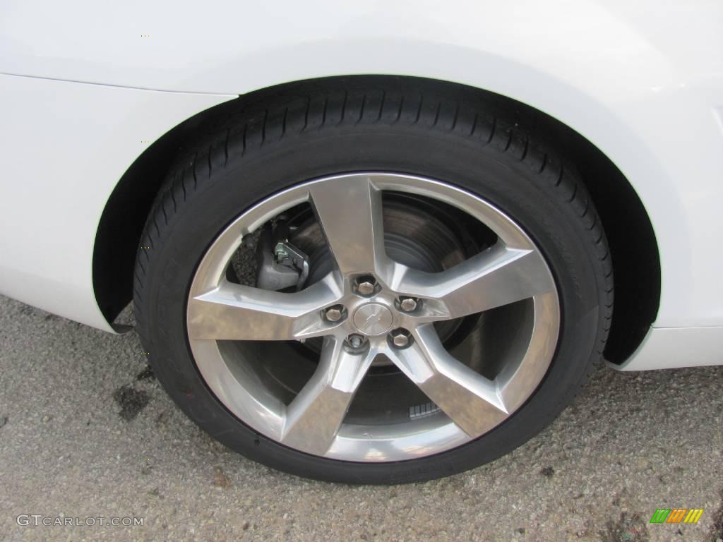 2010 Camaro LT/RS Coupe - Summit White / Black photo #6