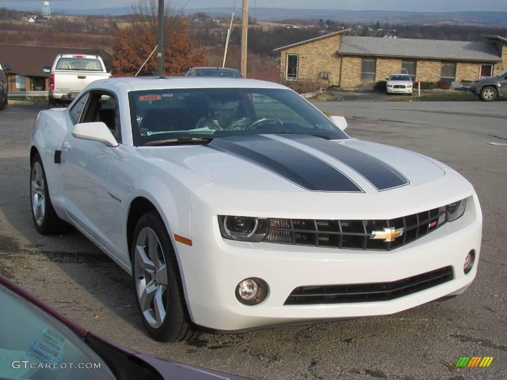 2010 Camaro LT/RS Coupe - Summit White / Black photo #10