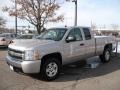 2008 Silver Birch Metallic Chevrolet Silverado 1500 LT Extended Cab 4x4  photo #3