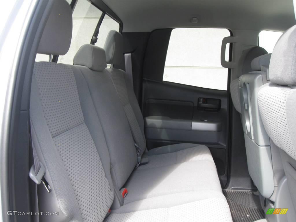 Graphite Gray Interior 2009 Toyota Tundra Double Cab 4x4 Photo #22788058