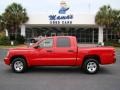 2008 Flame Red Dodge Dakota SLT Crew Cab  photo #1