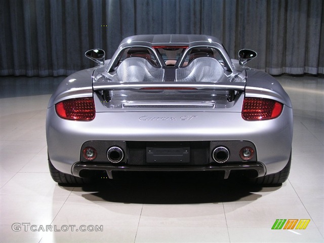 GT Silver Metallic 2004 Porsche Carrera GT Standard Carrera GT Model Exterior Photo #227888