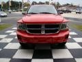 2008 Flame Red Dodge Dakota SLT Crew Cab  photo #4