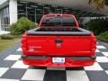 2008 Flame Red Dodge Dakota SLT Crew Cab  photo #8