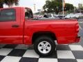 2008 Flame Red Dodge Dakota SLT Crew Cab  photo #28