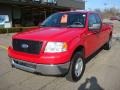 2006 Bright Red Ford F150 XL SuperCab 4x4  photo #12