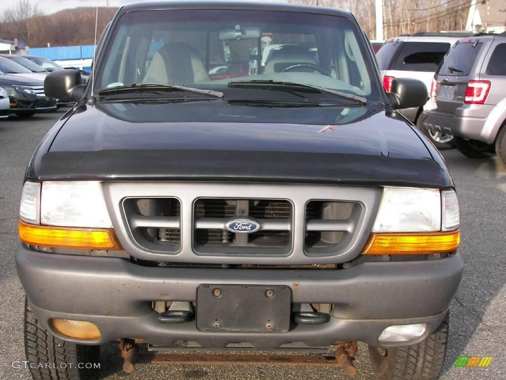 1998 Ranger XLT Extended Cab 4x4 - Black / Medium Graphite photo #16