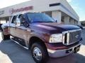 Dark Toreador Red Metallic 2007 Ford F350 Super Duty XLT Crew Cab 4x4 Dually
