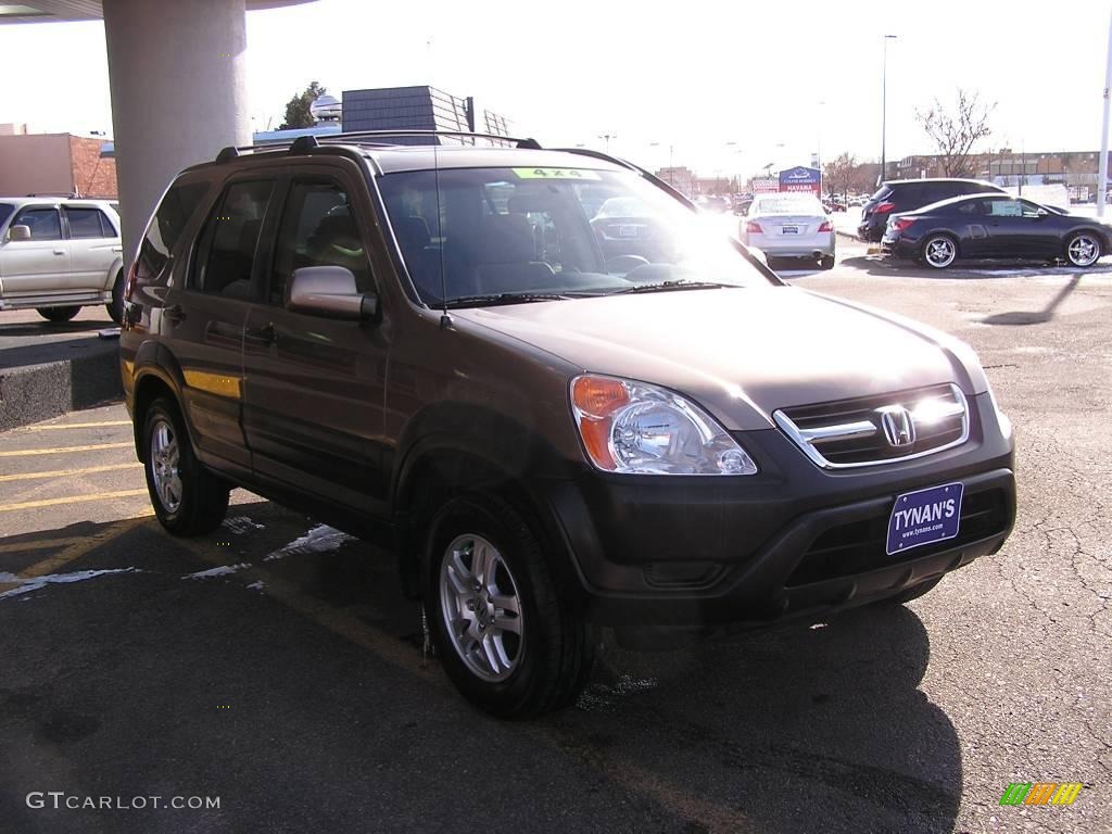 2003 CR-V EX 4WD - Mojave Mist Metallic / Saddle photo #3