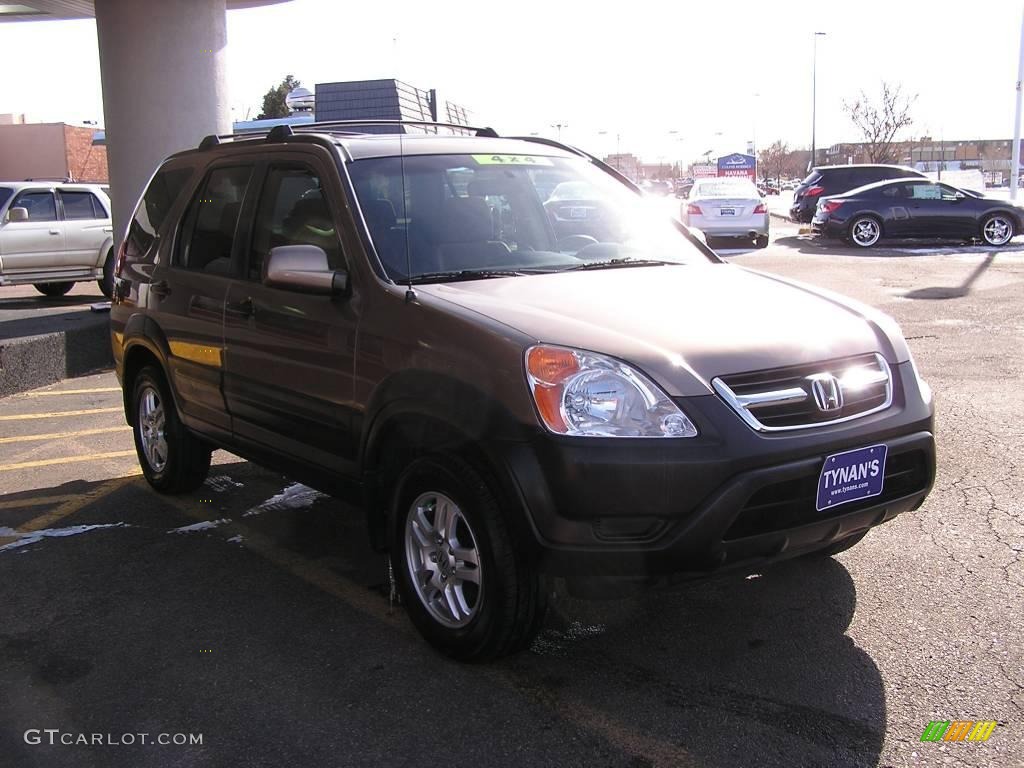 2003 CR-V EX 4WD - Mojave Mist Metallic / Saddle photo #3