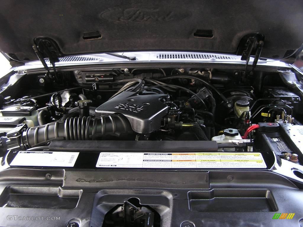 2002 Explorer Sport 4x4 - Black Clearcoat / Graphite photo #15