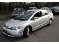 2007 Alabaster Silver Metallic Honda Civic Hybrid Sedan  photo #1