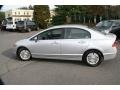 2007 Alabaster Silver Metallic Honda Civic Hybrid Sedan  photo #9