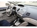 2007 Alabaster Silver Metallic Honda Civic Hybrid Sedan  photo #12