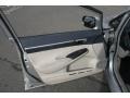 2007 Alabaster Silver Metallic Honda Civic Hybrid Sedan  photo #17
