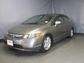 2008 Galaxy Gray Metallic Honda Civic EX Sedan  photo #1