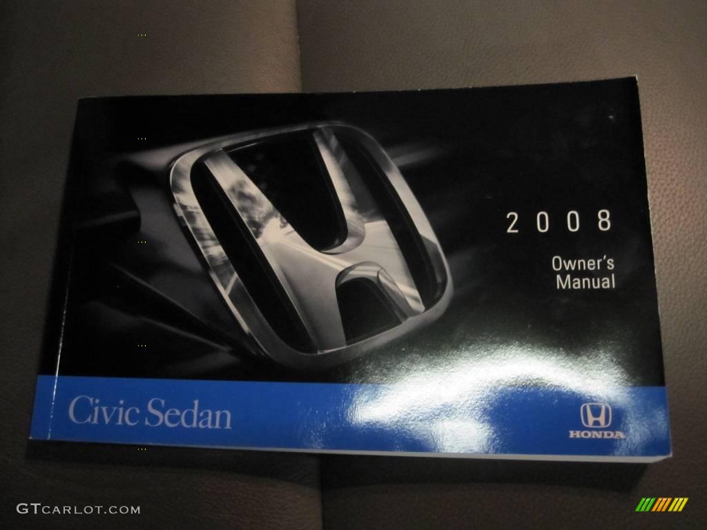2008 Civic EX Sedan - Galaxy Gray Metallic / Gray photo #9