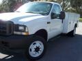 2004 Oxford White Ford F450 Super Duty XL Regular Cab 4x4 Chassis Utility  photo #4