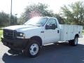 2004 Oxford White Ford F450 Super Duty XL Regular Cab 4x4 Chassis Utility  photo #6