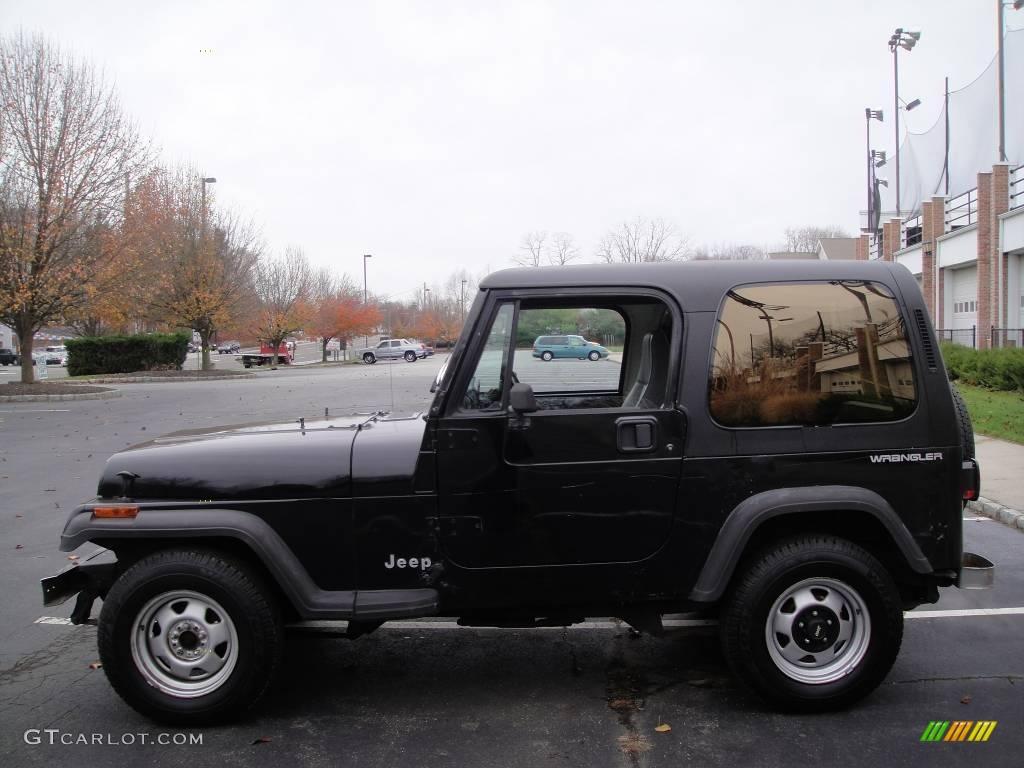 1993 Wrangler S 4x4 - Black / Agate photo #3