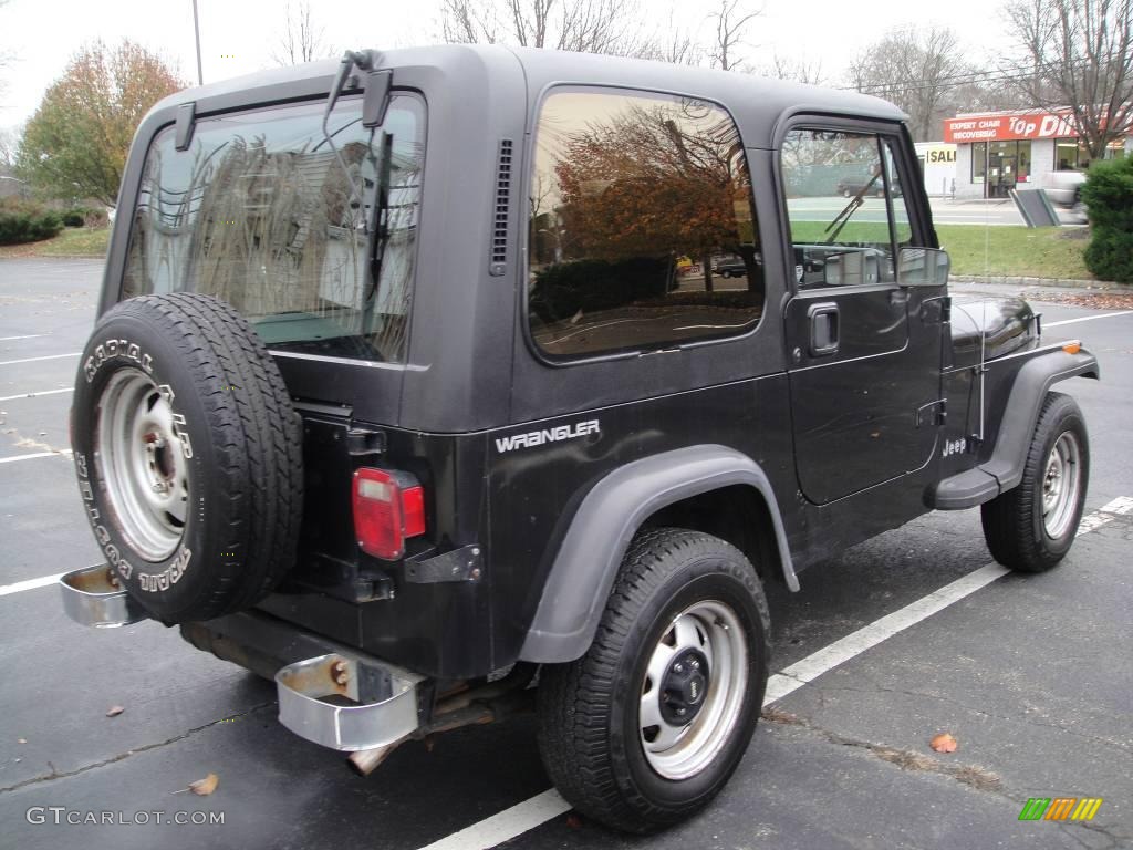 1993 Wrangler S 4x4 - Black / Agate photo #6