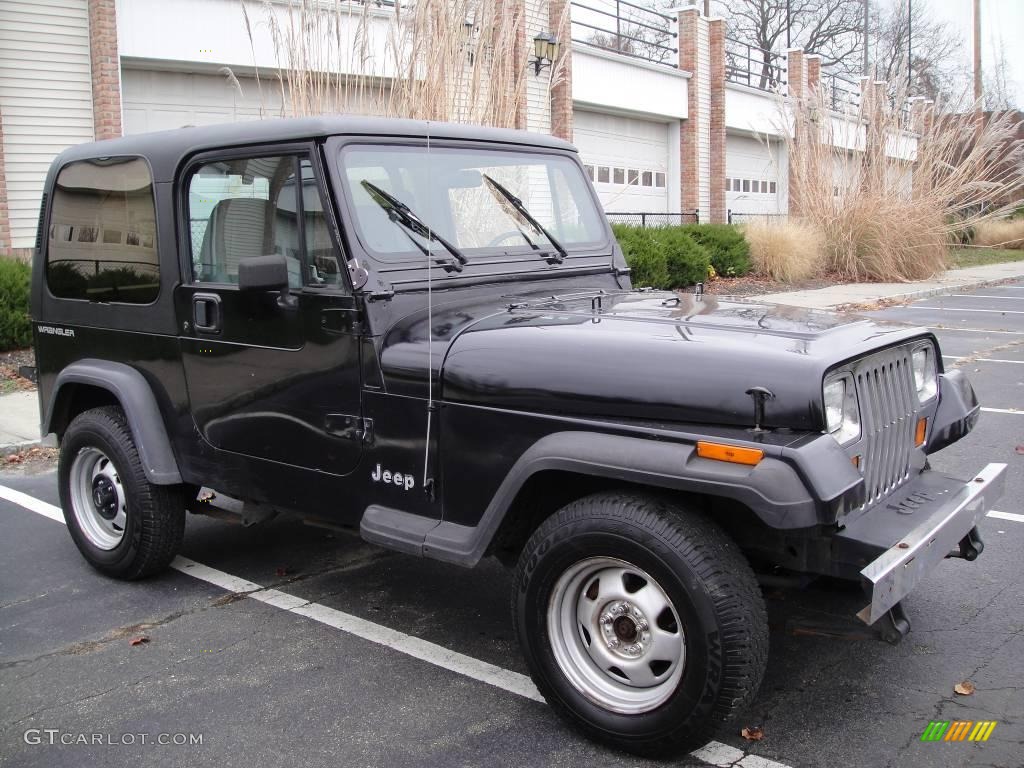 1993 Wrangler S 4x4 - Black / Agate photo #8