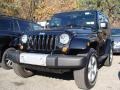 2009 Black Jeep Wrangler Sahara 4x4  photo #1