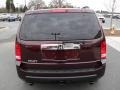 2009 Dark Cherry Pearl Honda Pilot EX-L  photo #3