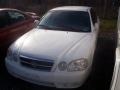 Clear White 2005 Kia Optima LX