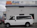 2009 Summit White Chevrolet Express LS 3500 Passenger Van  photo #3