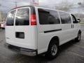 Summit White - Express LS 3500 Passenger Van Photo No. 6