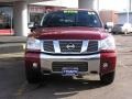 2006 Red Brawn Nissan Titan LE King Cab 4x4  photo #2