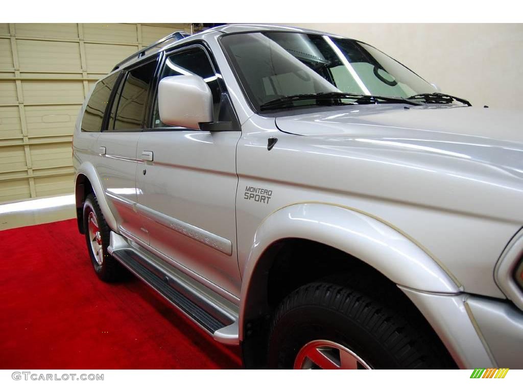 2003 Montero Sport Limited - Summit White / Gray photo #14