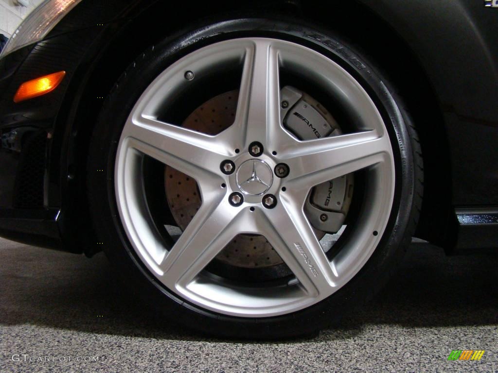 2008 S 63 AMG Sedan - Black / Black photo #6