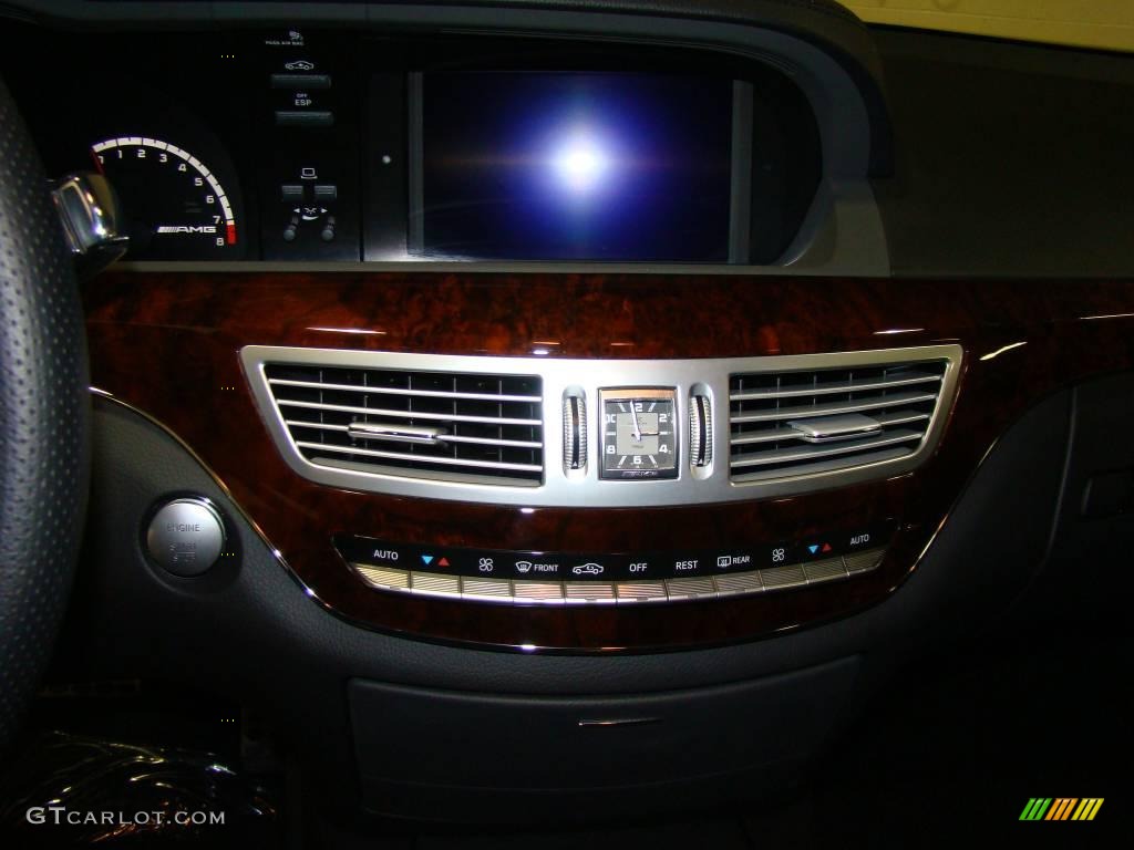 2008 S 63 AMG Sedan - Black / Black photo #9