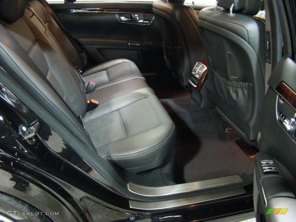 2008 S 63 AMG Sedan - Black / Black photo #13