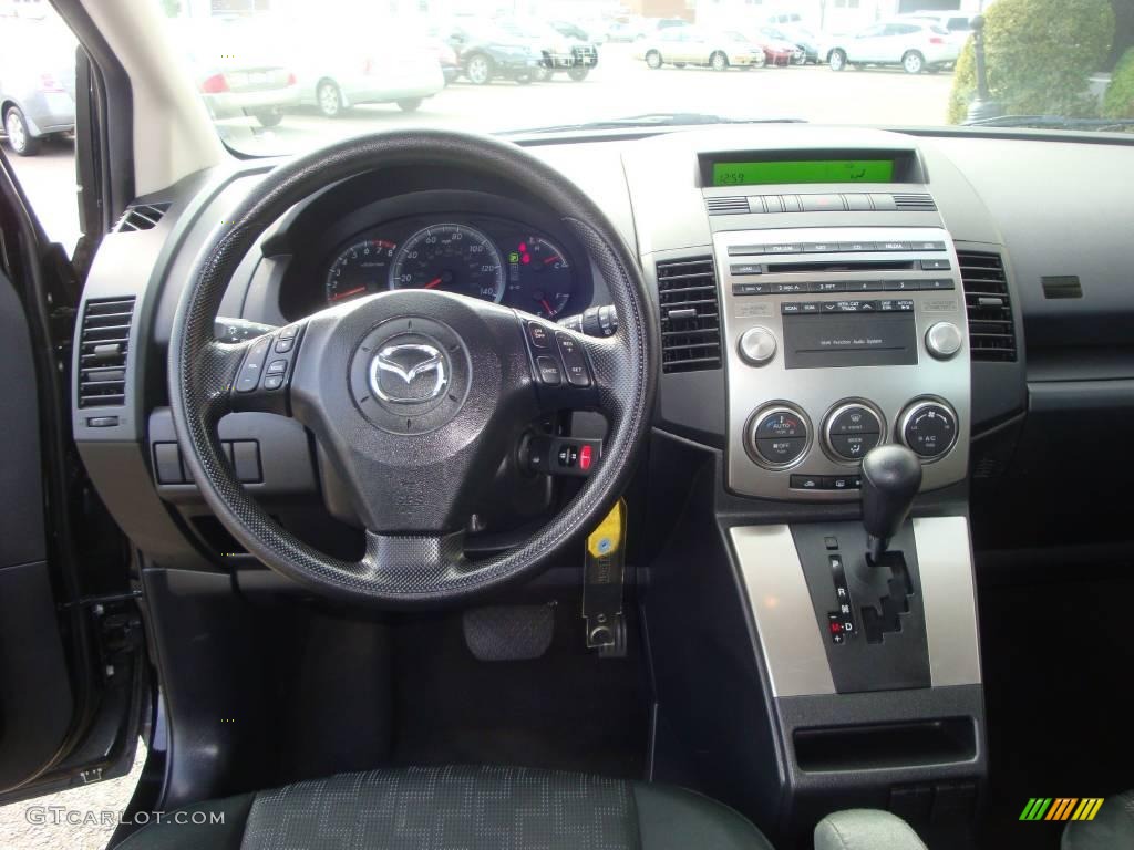 2008 MAZDA5 Sport - Brilliant Black / Black photo #34