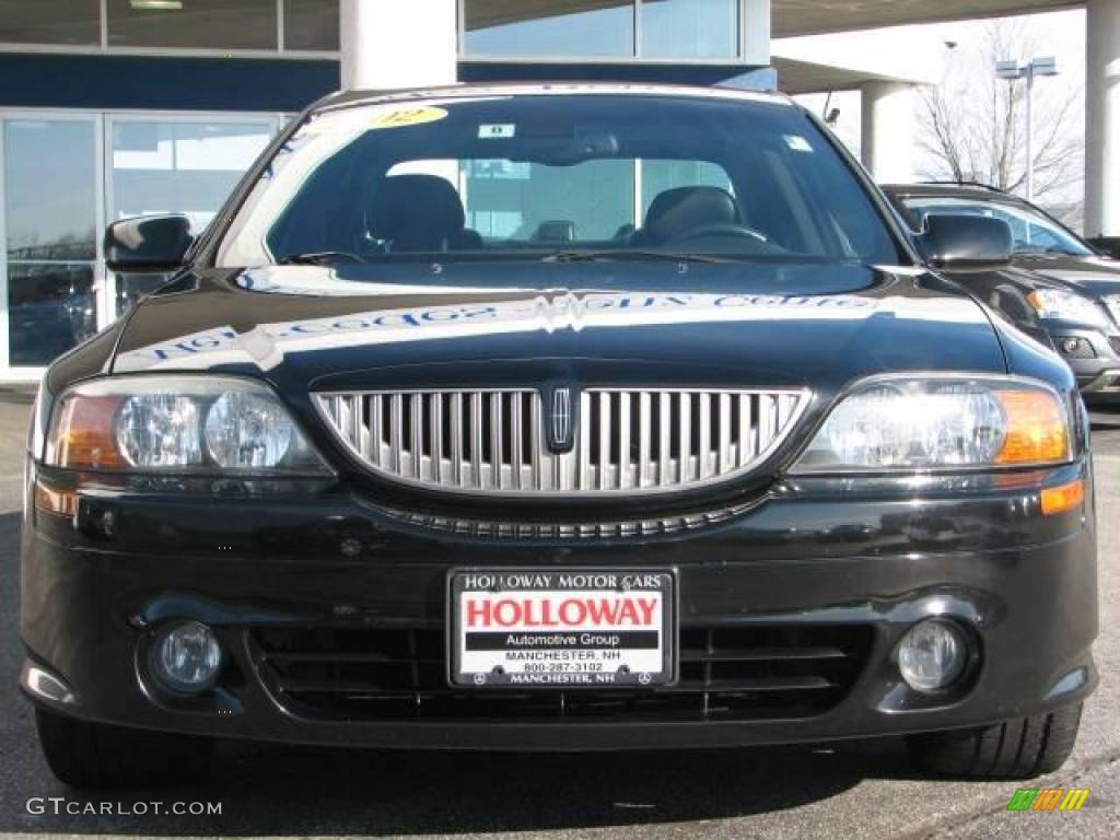 2002 LS V8 - Black / Deep Charcoal photo #2
