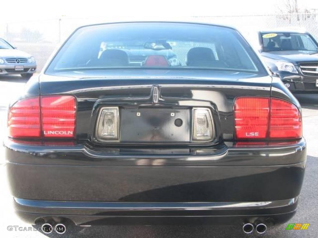 2002 LS V8 - Black / Deep Charcoal photo #4