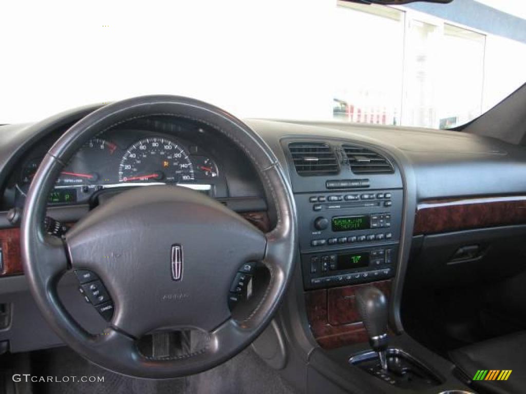 2002 LS V8 - Black / Deep Charcoal photo #5