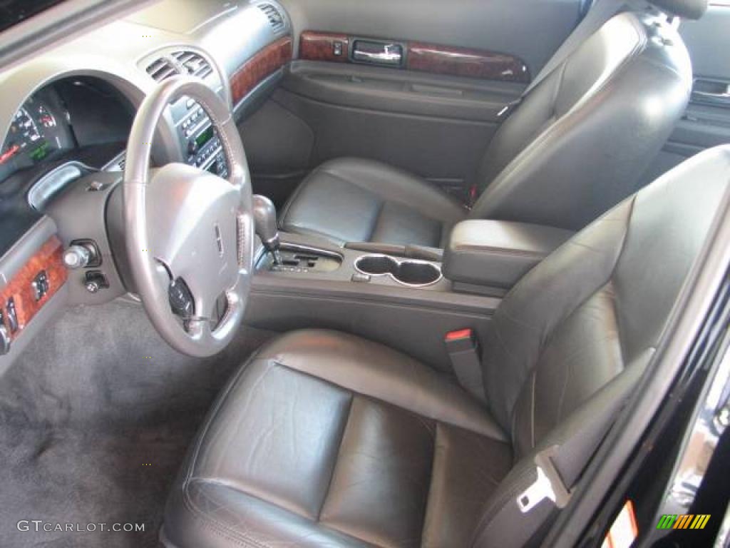 2002 LS V8 - Black / Deep Charcoal photo #6