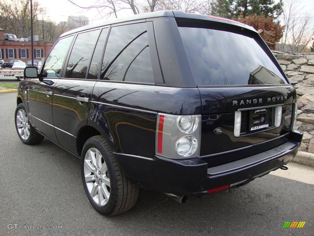 2007 Range Rover Supercharged - Buckingham Blue Metallic / Navy photo #3