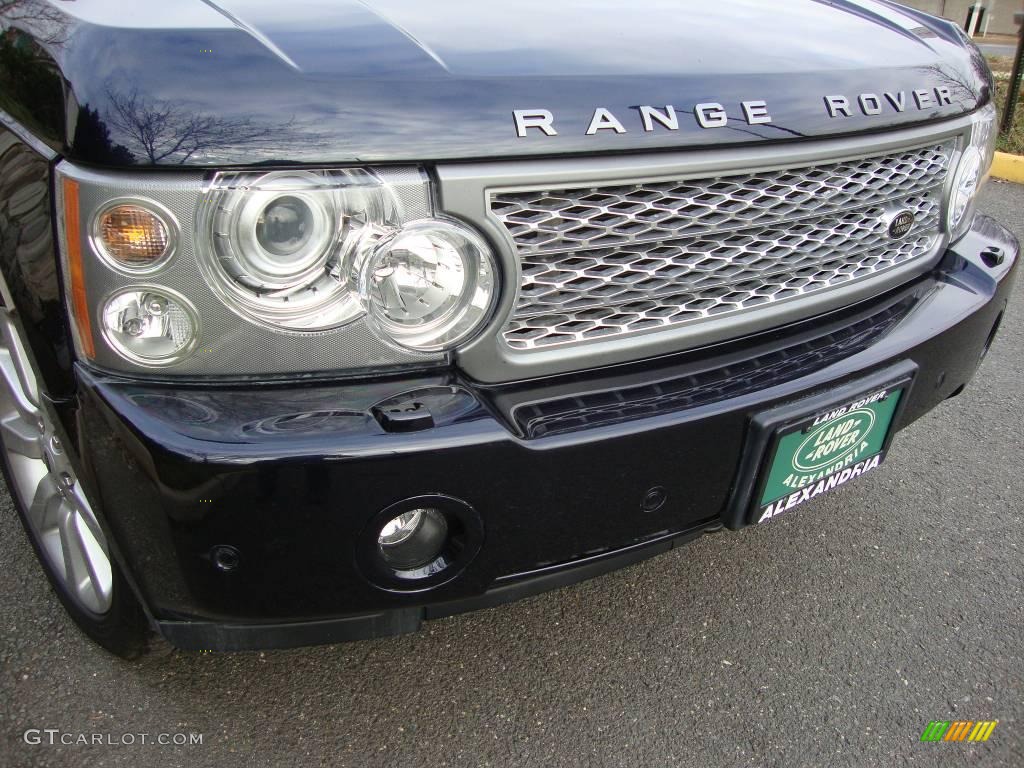 2007 Range Rover Supercharged - Buckingham Blue Metallic / Navy photo #9