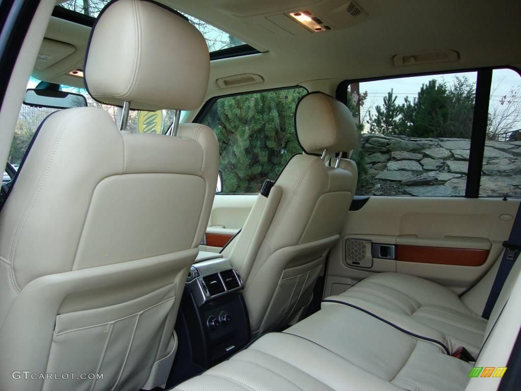 2007 Range Rover Supercharged - Buckingham Blue Metallic / Navy photo #21