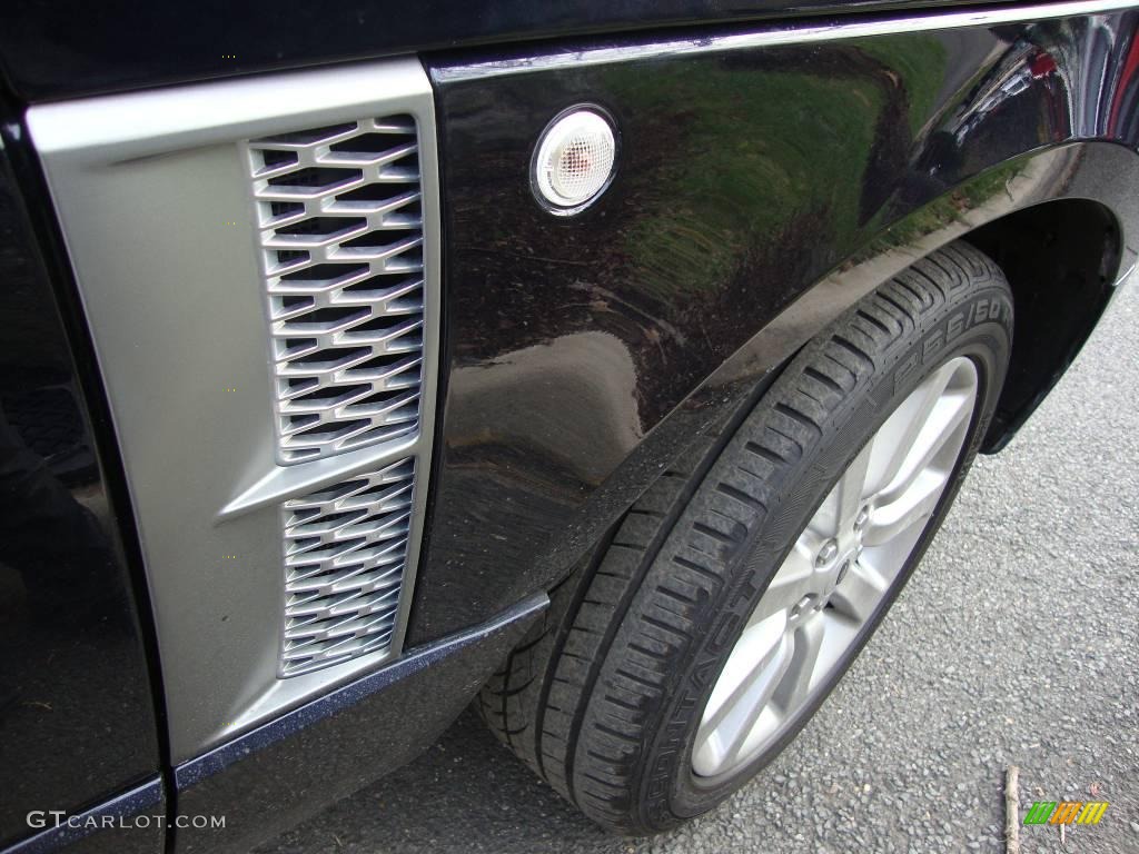 2007 Range Rover Supercharged - Buckingham Blue Metallic / Navy photo #23