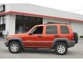 2002 Salsa Red Pearlcoat Jeep Liberty Sport  photo #2