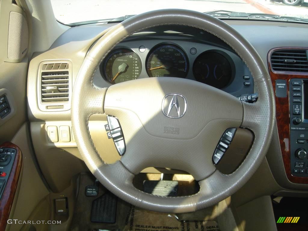 2006 MDX  - Aspen White Pearl / Saddle photo #7