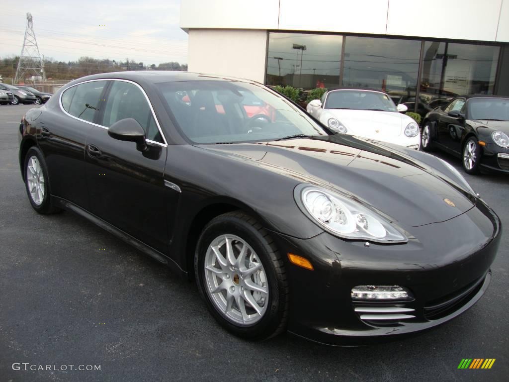 2010 Panamera S - Carbon Grey Metallic / Espresso Natural Leather photo #4