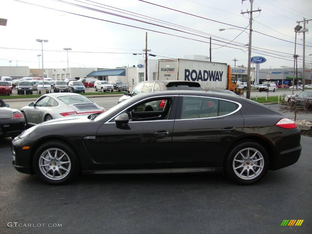 2010 Panamera S - Carbon Grey Metallic / Espresso Natural Leather photo #10